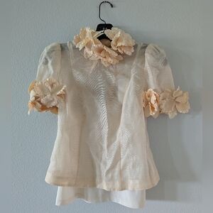 Zimmermann Luminosity Flower Top